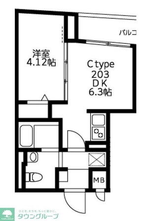 U Residence武蔵小山の物件間取画像